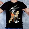 Bugs Bunny and Lola Funny Unisex T-Shirt S-5XL