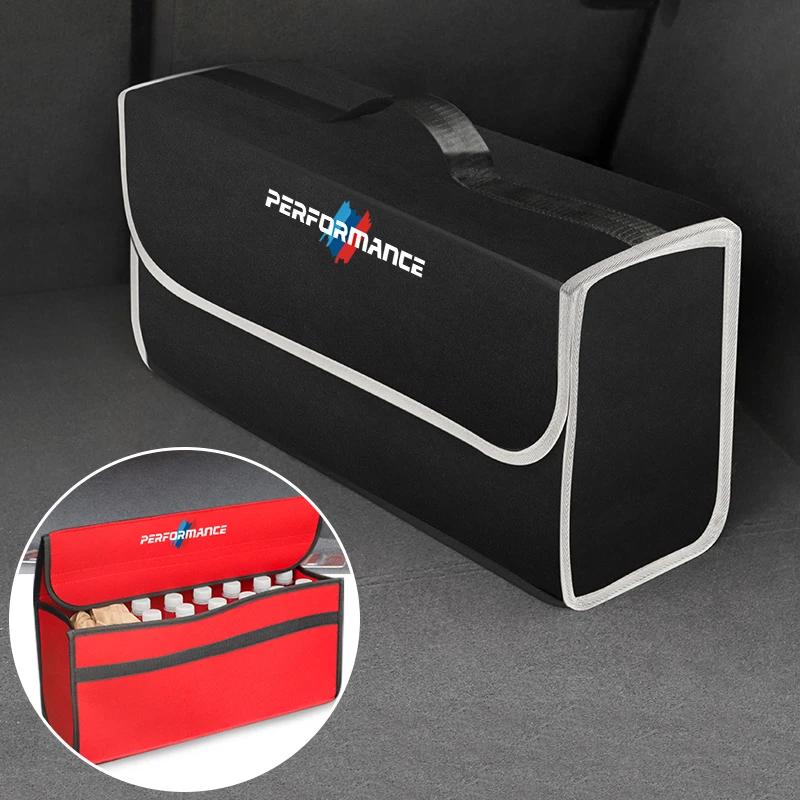 YFCD3 Car Sticker For BMW Hot 2025 Car Trunk Organizer Large Capacity Folding Storage Bag For BMW X1 X2 X3 X5 X4 X6 X7 G30 G20 G32 G11
