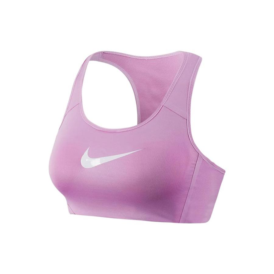Nike Сплошной цвет с крупным принтом логотипа компрессионное спортивное нижнее белье для бега женское нижнее белье темно-розового цвета AJ5220-680