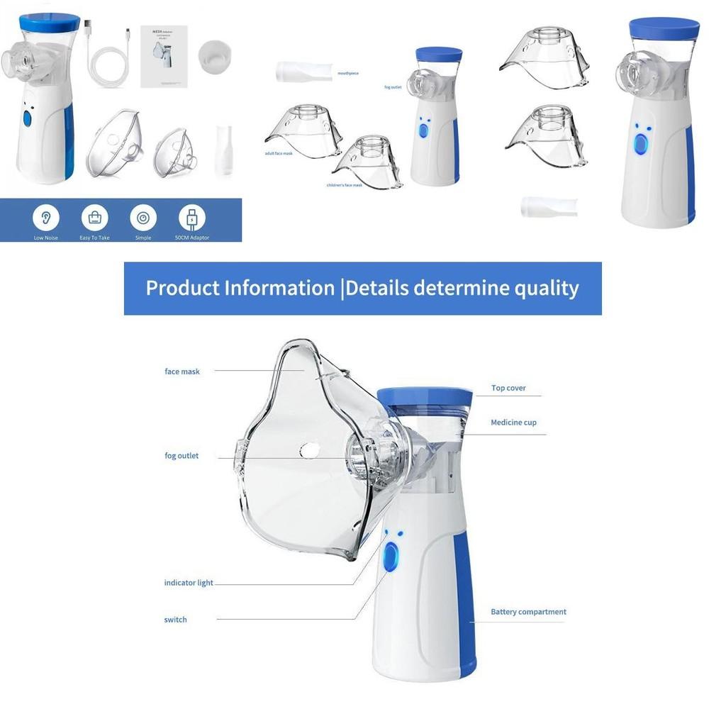 Ультразвуковой небулайзер для младенцев и взрослых с микросетчатой технологией для домашнего использования