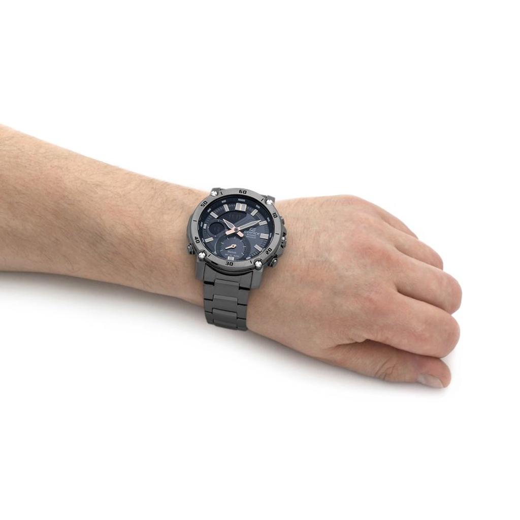 Casio Мужские часы EDIFICE Синие ECB-20YDC-1A ECB-20YDC-1A