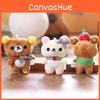 Plush Toy Bear Keychain Keyring Toy Pp Cotton Stuffed Doll Bag Gift Pendant