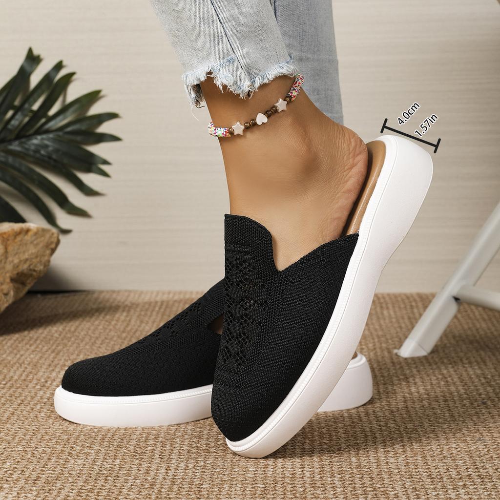 Модные летние домашние тапочки для женщин с закрытым носком, бесшумные сандалии, дышащие комнатные тапочки, шлепанцы с открытым носком, домашняя обувь, слайды для женщин