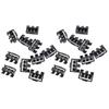 20Pcs Roof Rain Gutter Trim \Molding \Clip For BMW 1 Series For E82 E90 E92 51137077127 Fixed \Clips Car Interior Accessories