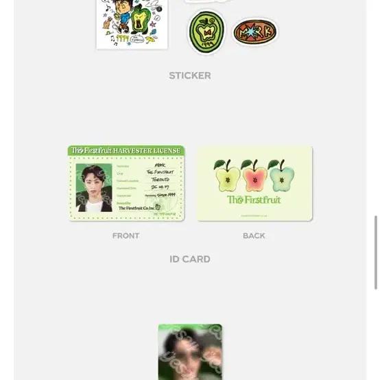 NCT [sealed] Mark Box Set The Firstfruit BOX SET 1999 Solo Old 127 Dream photocard Photocard MD Mark