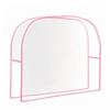 Clear Salon Chair Cover PVC Barber Chair Back Covers Universal Chair Back Covers  Protector Covers