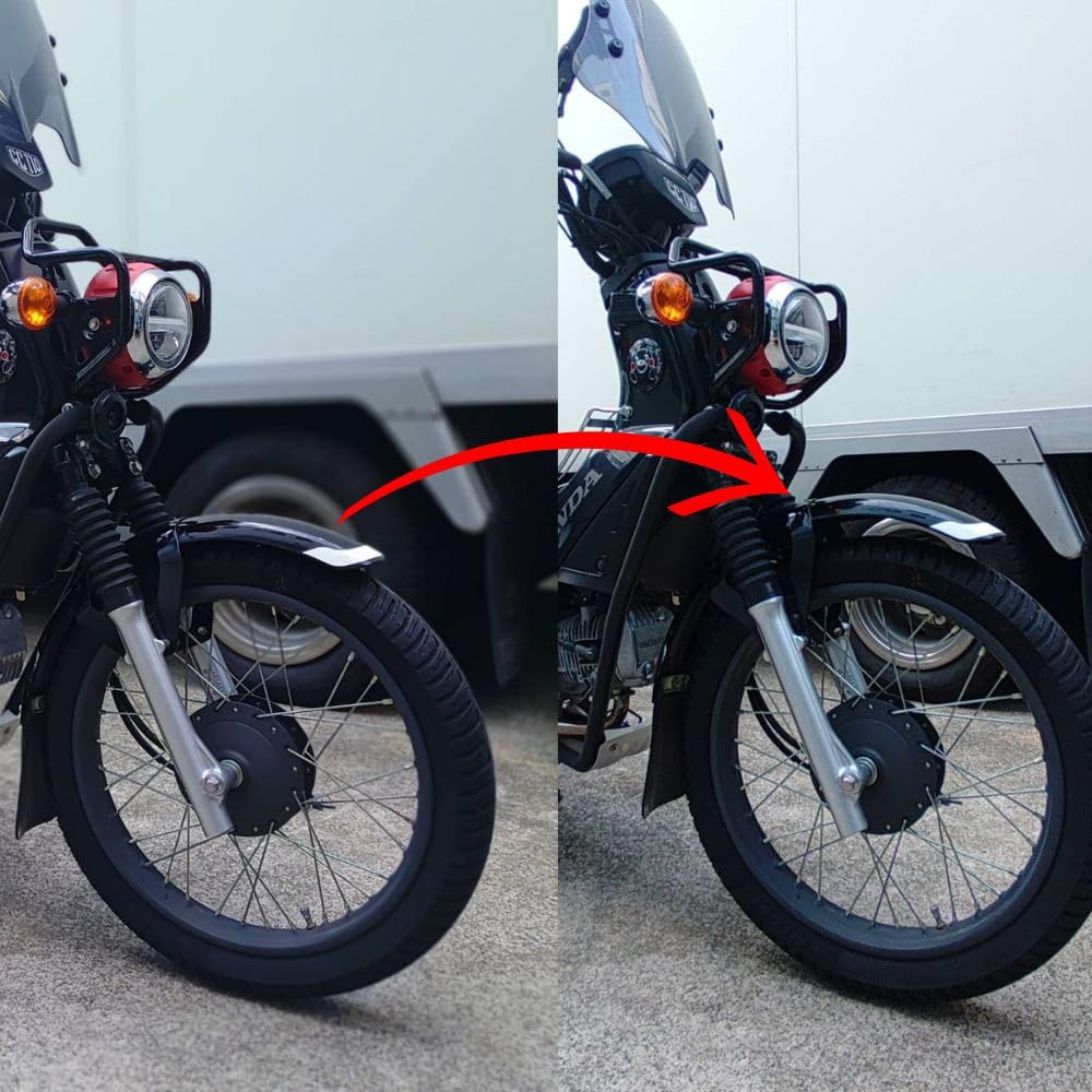 Мотоциклетные подъемные кронштейны переднего крыла NEXYL для Honda Cross Cub CC110 Установка Сделано в Японии (Включает инструкции) -