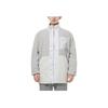 Puma Paisley Cashew Print Pocket Patch Faux Shearling Fleece-Lined Collar Logo Jacket Men Outerwear Light-Grey 534984-09