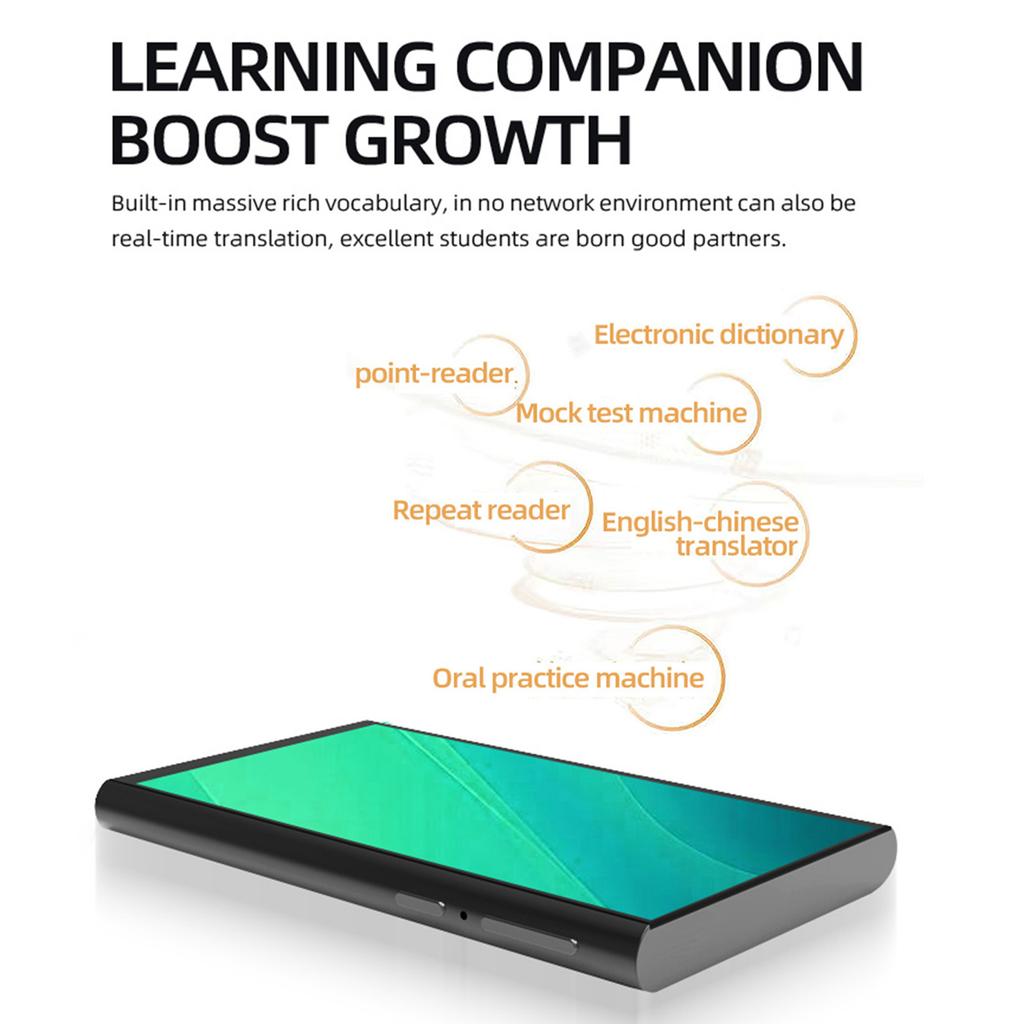 MP4-плеер Многофункциональный 4,0-дюймовый IPS HD сенсорный экран Lossless HiFi музыкальный плеер с Bluetooth и