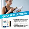 White Sneaker Cleaner Kit Foam Shoe Cleaner for Athletic Canvas Shoes Deodorizer Stain Remover Home Shoe Care JAKEHOE