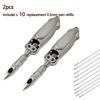 1pcs Transformable Pen Stress-relieving automatic fun stationery Push-button ballpoint pen
