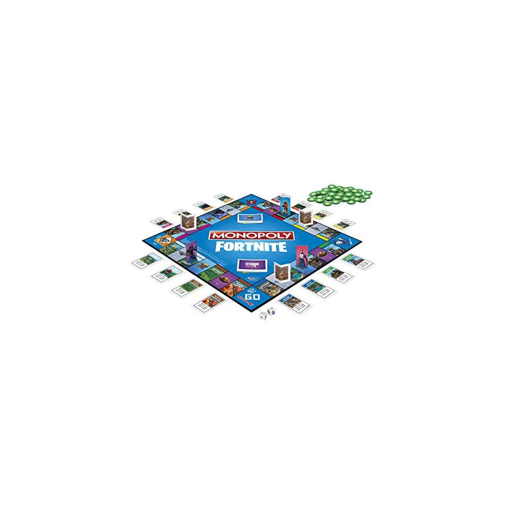 Настольная игра Hasbro Монополия Fortnite Edition, японская версия с инструкциями, для возраста 13 лет и старше