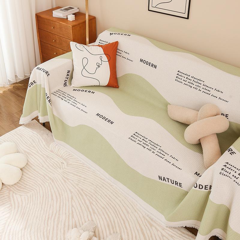 Полотенце для дивана, полное покрытие, простая подушка, полное покрытие, универсальный чехол на все сезоны