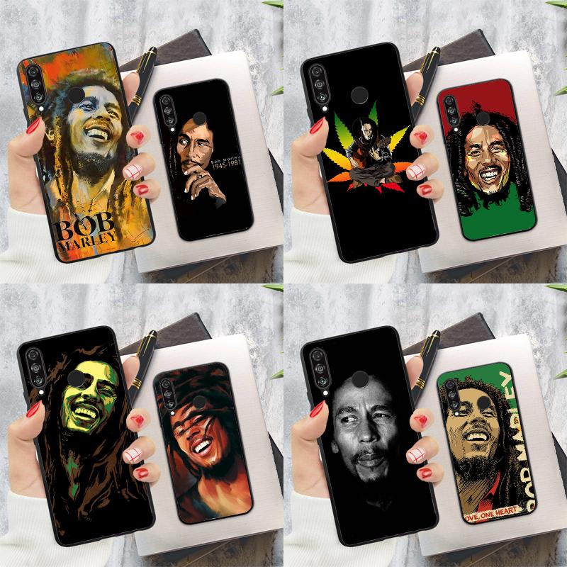 Bob Marley For Huawei Nova Y60 Y70 Y90 Y61 Y91 3i 7i 8i 11i Nova 9 10 SE 11 Pro P20 P40 P30 Lite Case