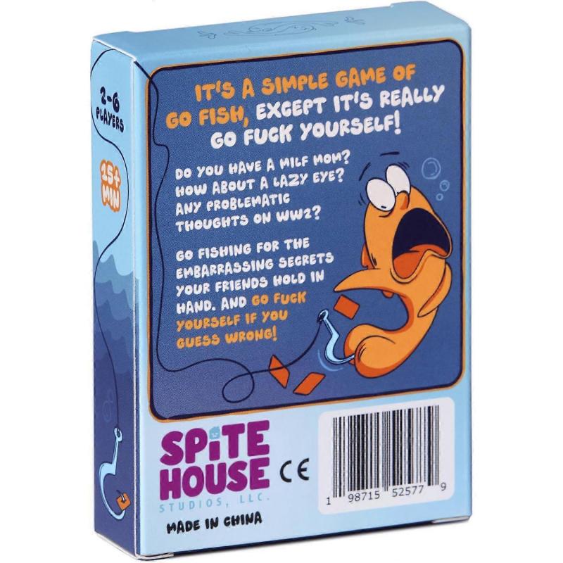 2pcs Funny Go Fish Card Game Hilarious Card Game for Home Party