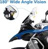 Motorcycles For YAMAHA TDR250 XT1200Z/ZE XT660Z Super Tenere 700 900 TDM Wide Lens Rear View 180 Degree Safety Rearview Mirrors