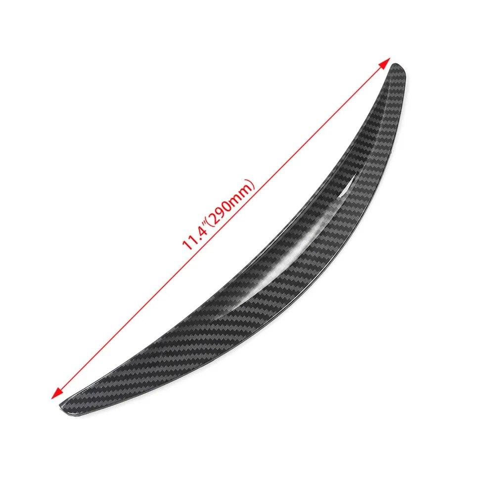 4PCs Car Modification Decorative Strip Fender Flares Mud Flap Splash Guards Arch Wheel Eyebrow Lip For Tesla Model 3