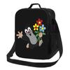 Happy Mole Portable Lunch Boxes Leakproof Cartoon Krtek Little Maulwurf Cooler Thermal Food Insulated Lunch Bag Office Work