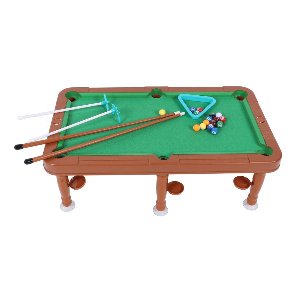 6 In 1 Combo Game Table Set Parent Child Interactive Football Basketball Billiards Hockey Bowling