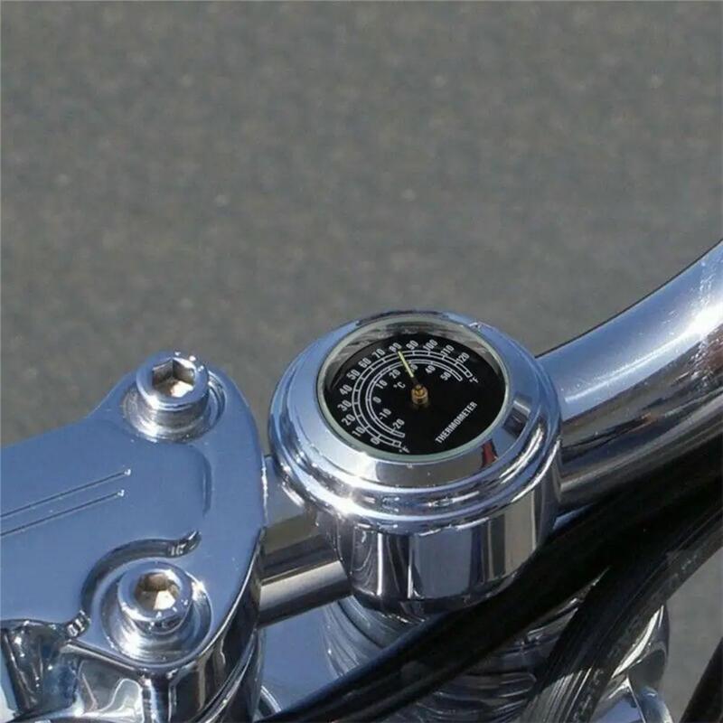 22-25mm Motorcycle Watch Thermometer Temp Gauge Waterproof Moto Styling Accessories Moto Handlebar