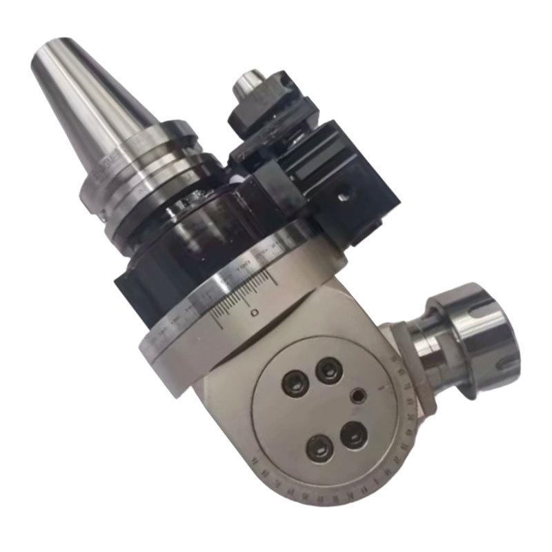 BT40/ER32/ER25 & BBT50/ER40/B30 Dual Output Right Angle Milling Head