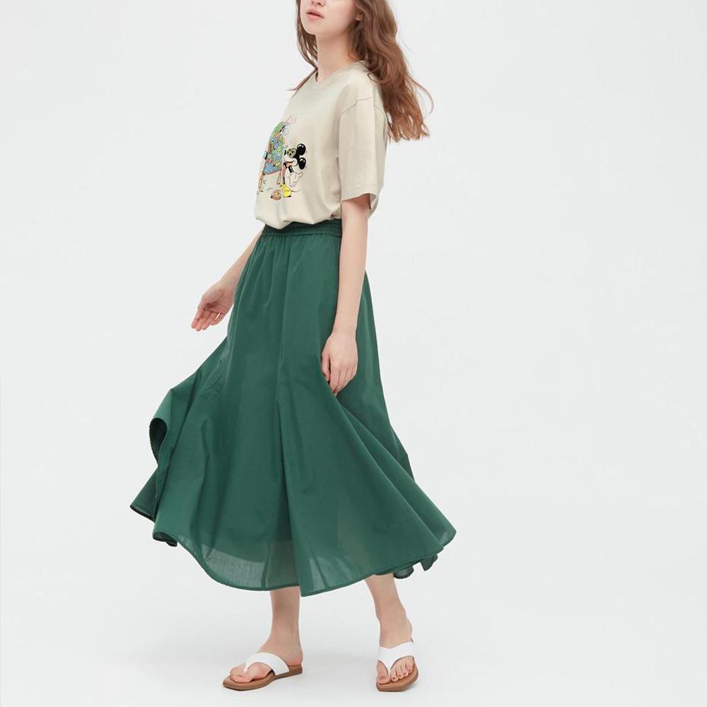 Uniqlo X Стивен Харрингтон Микки Мультяшный Принт Футболка с коротким рукавом Унисекс Топы Светло-бежевый 445593-30