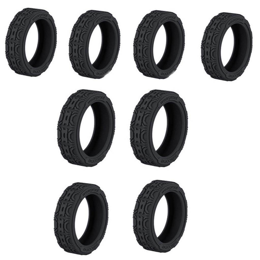 4/8 шт. Портативные Защитите колеса вашего багажа гибкими силиконовыми чехлами для чемоданов