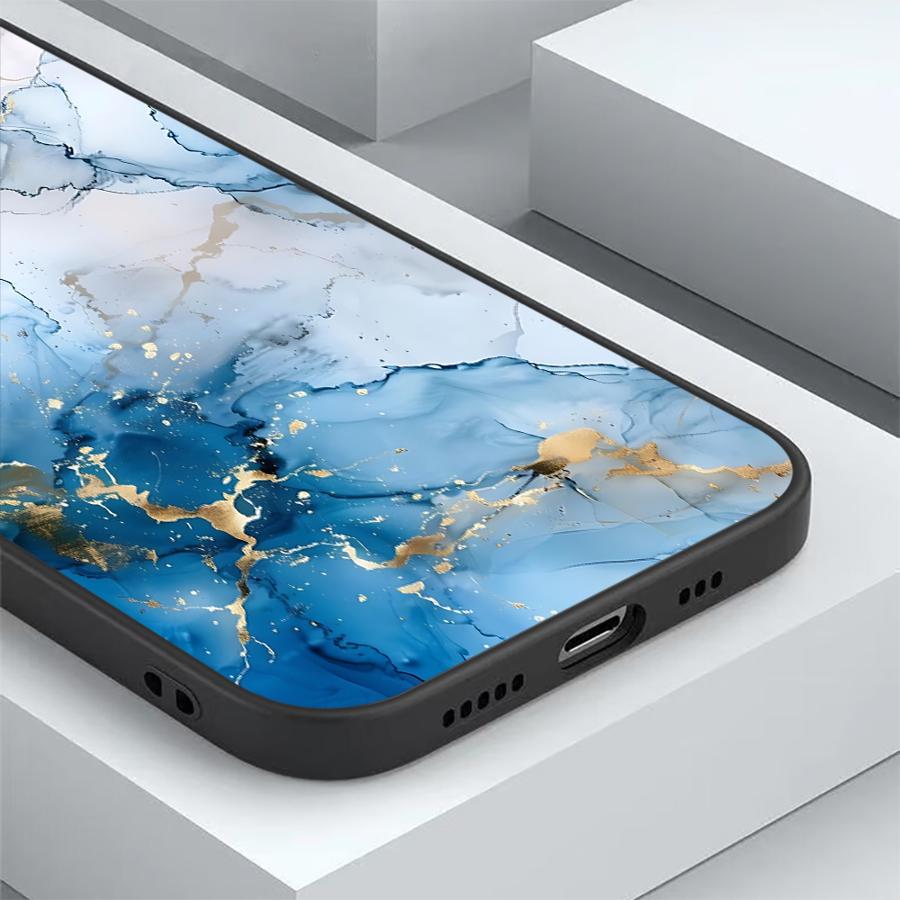 Мраморный чехол для телефона Samsung Galaxy A51 A52 A52s A53 A54 A55 A71 A72 A21s A31 A41 A16 A50 A70s Роскошная крышка