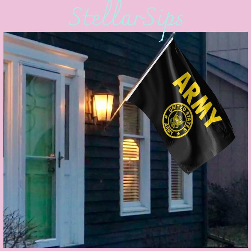 United States Army Pattern Printing Flag Polyester Fabric With Silk Screen Printing For Patriot Decor