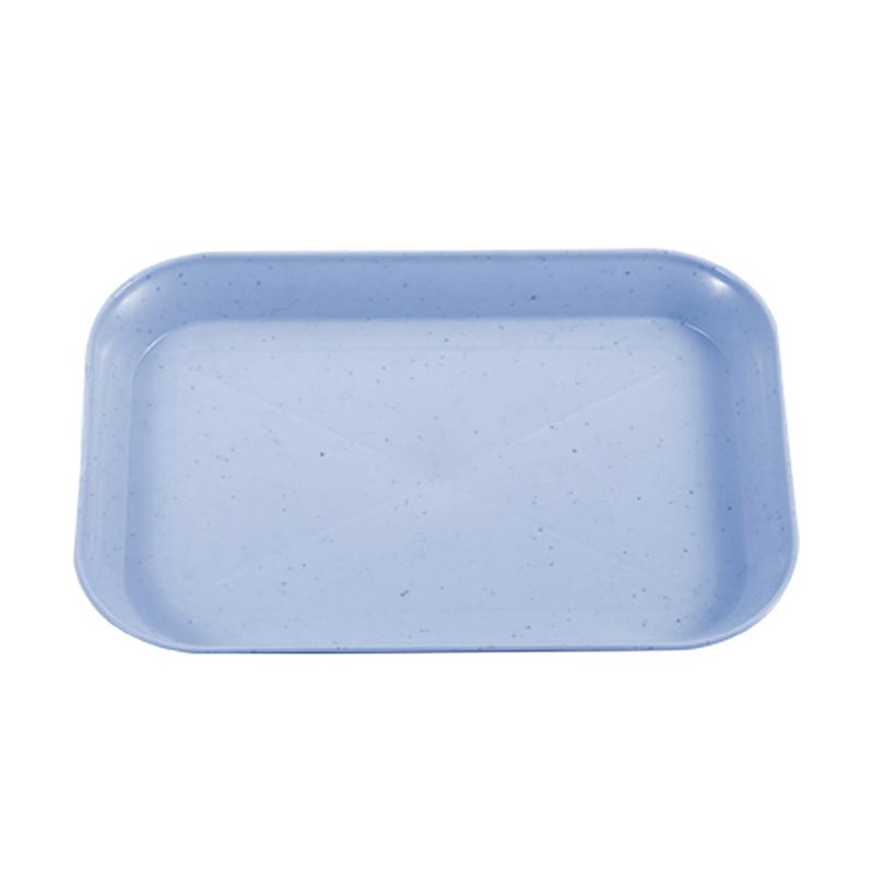 Поднос для хранения пшеничной соломы цвета конфет, тарелка для фруктов, закусок, настольный поднос для хранения всякой всячины, маленькая квадратная пластиковая тарелка, декоративные подносы