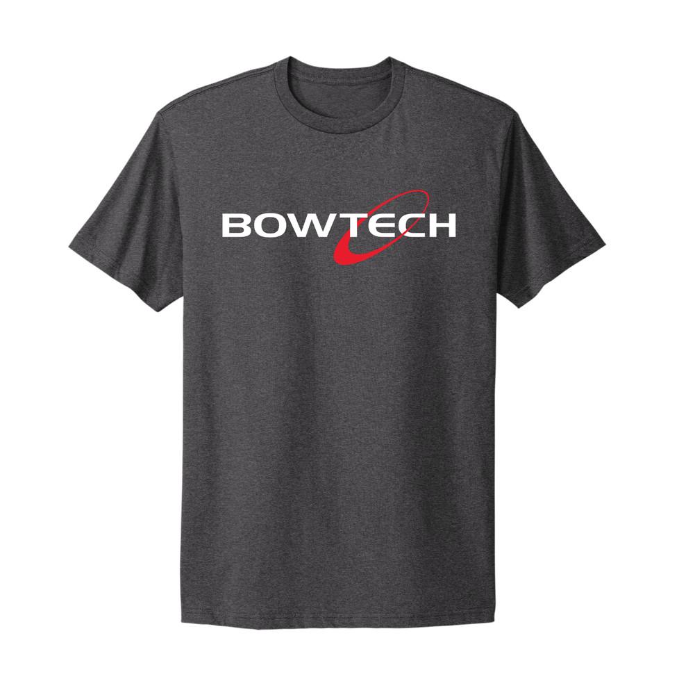 Bowtech Луки для охоты Логотип Серая футболка Унисекс футболка