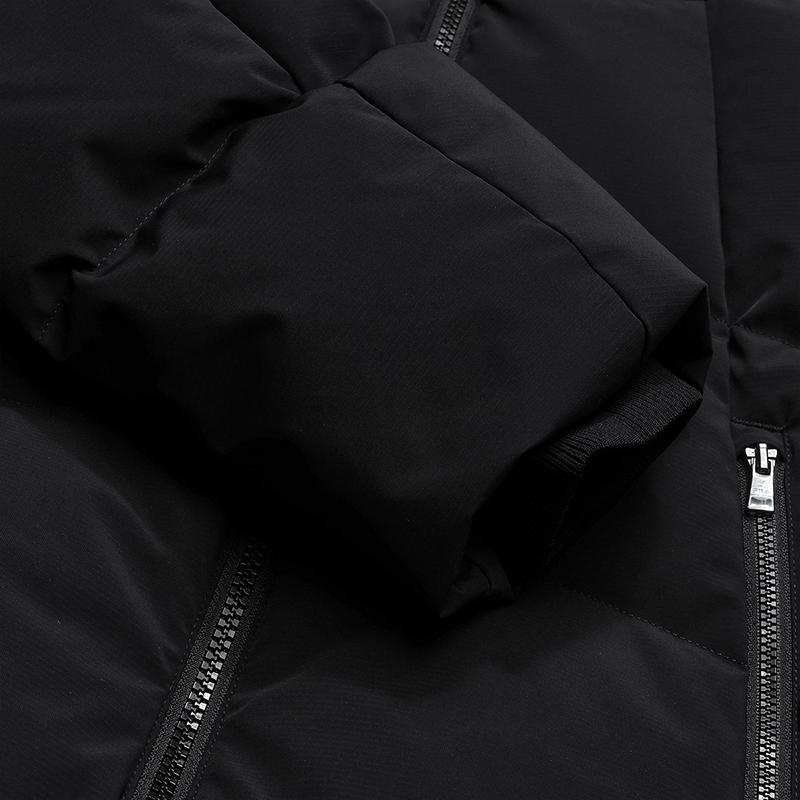 Fila Белая Повседневная Классическая Теплая Мягкая Эластичная Пуховая Куртка с Капюшоном Женские Куртки F11W543906FBK