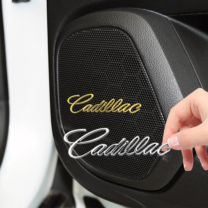 3D Металлическая Буква Наклейка на Хвост Автомобиля Наклейка на Крыло Боковую Часть Багажника Для Cadillac ATS BLS CTS EXT SLR SRX STS XT4 XTS XT6 Escalade Deville