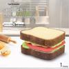 Cute Bread-Shaped Cartoon Dishwashing Sponge for Kitchen Cleaning and Decontamination