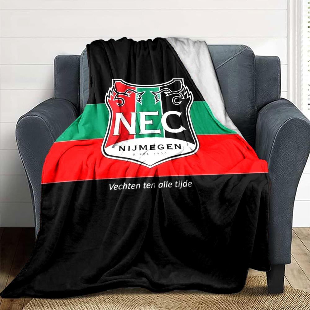 Nijmegen Print Flannel Blanket High Quality Warm Comfortable Cover for All Seasons Perfect for Gifts Home Decor