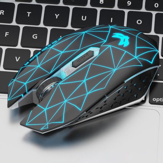 X5 Wireless Mouse Rechargeable 2.4GHz LED Mute USB Backlight Optical Gaming Mice Computer