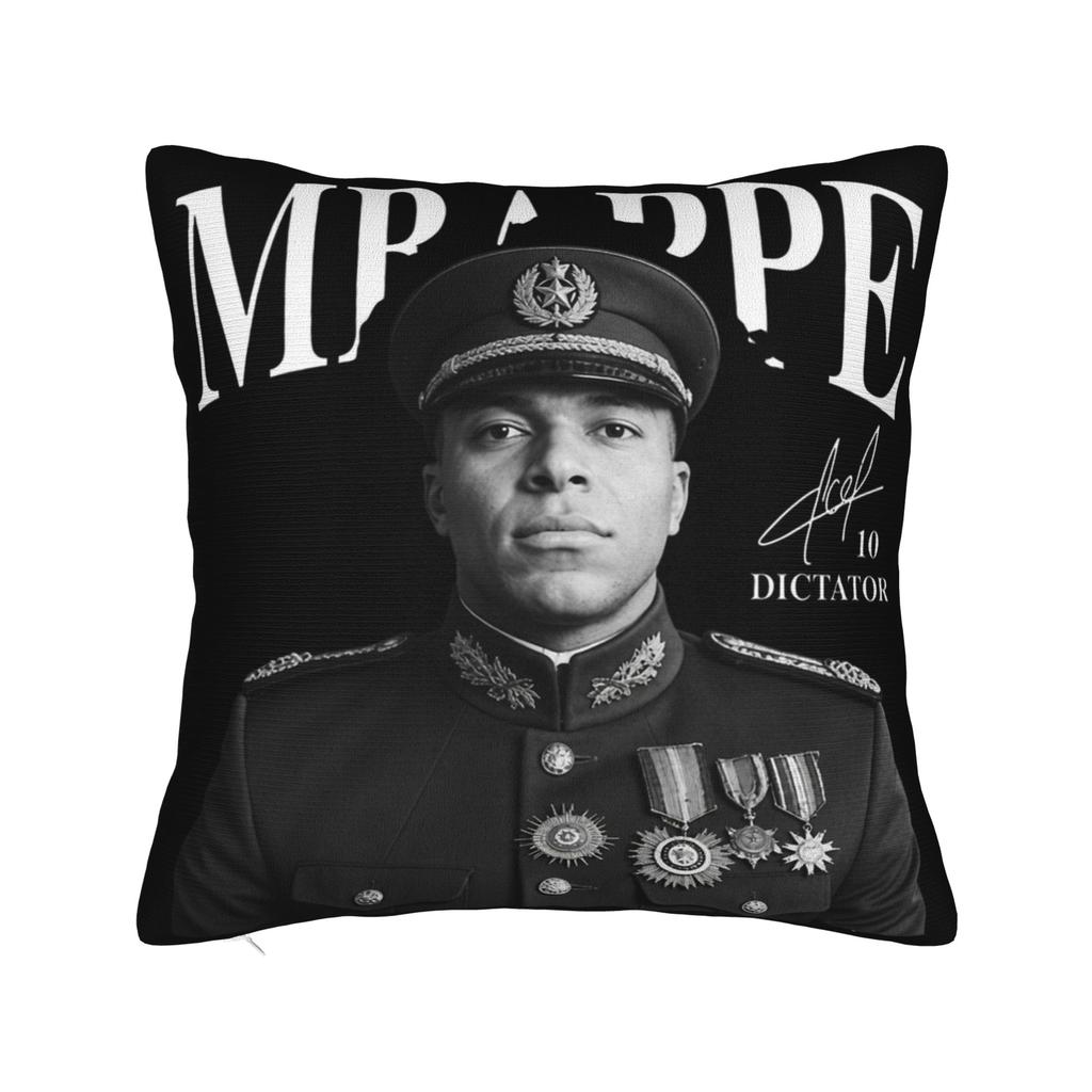 KM Mbappes Dictador Мем Наволочки Печать Наполнитель Чехол на Подушку Подарок Подушка Декоративная Чехол Спальня Разные Размеры