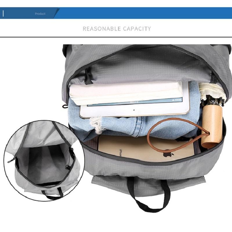 Велосипедная сумка, складной рюкзак для активного отдыха, большая вместимость, легкий спортивный дорожный рюкзак