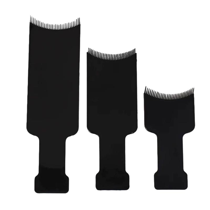 Professional Coloring Board Highlight Plate with Hair Dyeing Brush Comb For Salon Barber Use Hair Hairdresser Tool