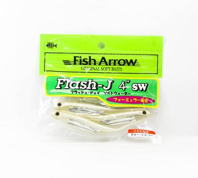 Fish Arrow Мягкая приманка Flash J SW 4 дюйма 5 штук в упаковке #109 (9709)
