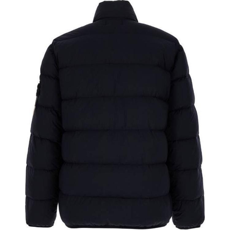 STONE ISLAND High Neck Zip Up Coat 811543028-V0020