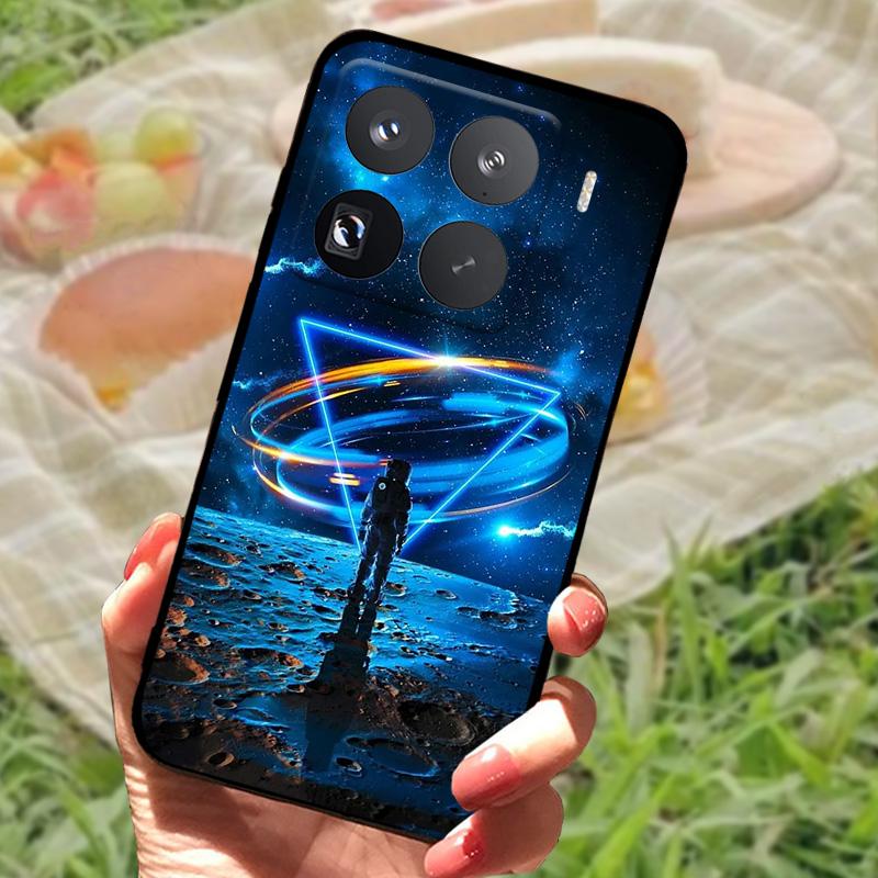 Чехол для Xiaomi 15 Pro Силиконовый ТПУ Ударопрочный Мягкий Бампер Чехол для Xiaomi Mi 15 Pro Coque 2410DPN6CC Защитный Fundas