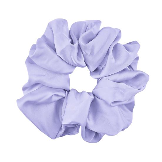 Гладкое атласное кольцо для волос для девочек, высокая эластичная резинка для волос в виде хвоста, большая эластичная лента, пучок для волос, хвостик