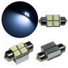 PA® 2 Pcs Room Light 28mm 5050 4 Rows SMD Car LED Side Sharp