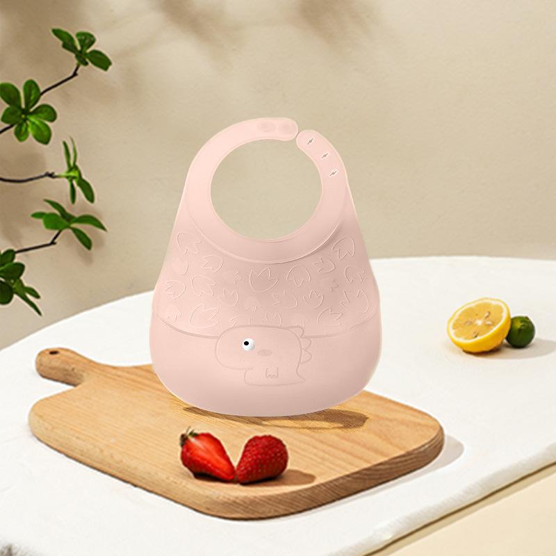 Легкие детские нагрудники Mom&Pea, силиконовые, не содержат бисфенола А, синий, розовый, зеленый, YQ0103