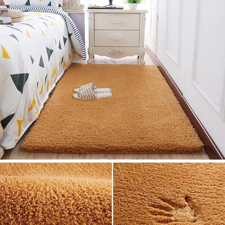 Soft Fluffy Carpet Pink Yellow White Multicolored Rug Decoration Bedroom Girl Large Carpet Plush for Living Room Mat Shaggy