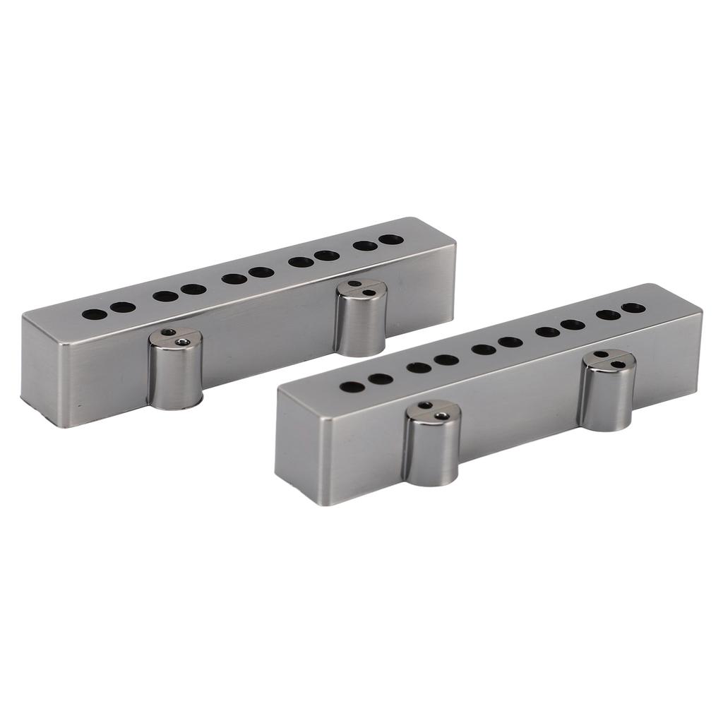 1 пара чехлов для звукоснимателей бас-гитары, 5-струнная электрическая бас-гитара, сменные аксессуары, пластик с хромовым покрытием