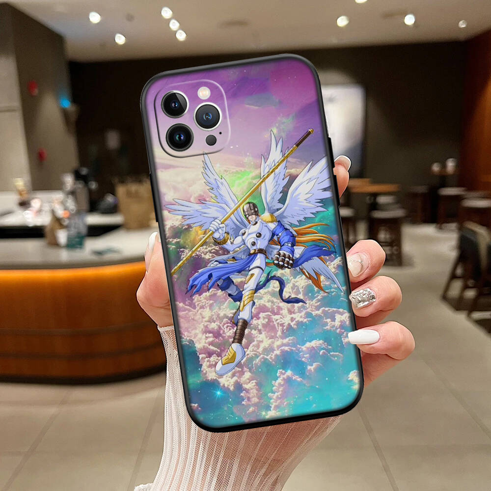 Angel D-Digimons Phone Case for Xiaomi Poco C40 C51 C50 C55 C65 C71 C75 C85 F8 F7 F6 F5 F3 F2 X7 X6 X4 X3 M7 M6 M5 M4 M3 M2 Pro