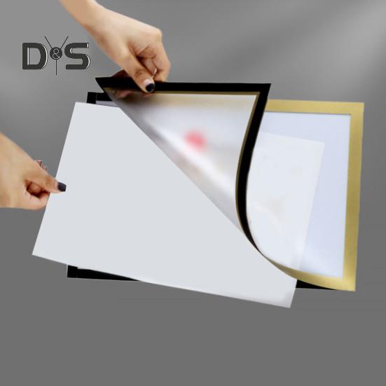 10 шт. A3/A4/A5/A6/8K магнитный держатель для знаков настенный самоклеящийся фоторамка для показа фотографий документ бумага постер произведение искусства картина держатель