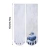 Thicken 3D Print Animal Paw Socks Breathable Novelty Stocking Creative Thermal Calf Socks  Adult